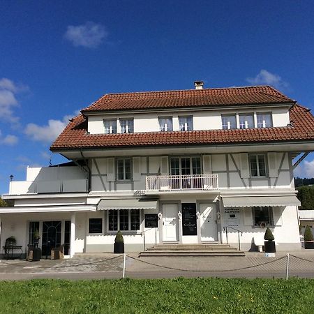 Landcafe mit Mini Hotel Burgdorf Exterior foto